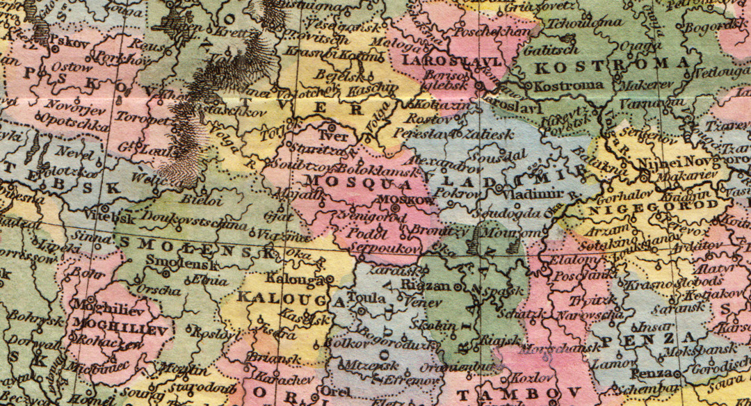 Карта 1816 года