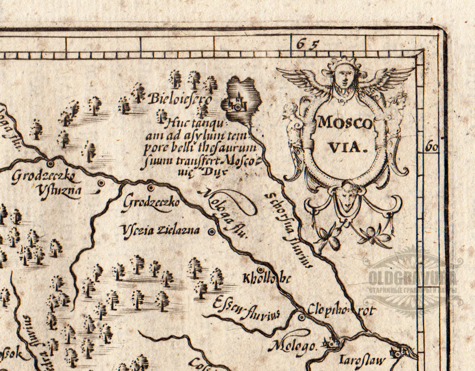 Карта 1635 года