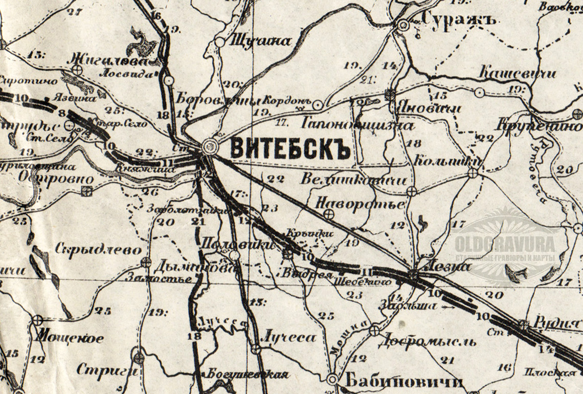 Карта петрограда 1917