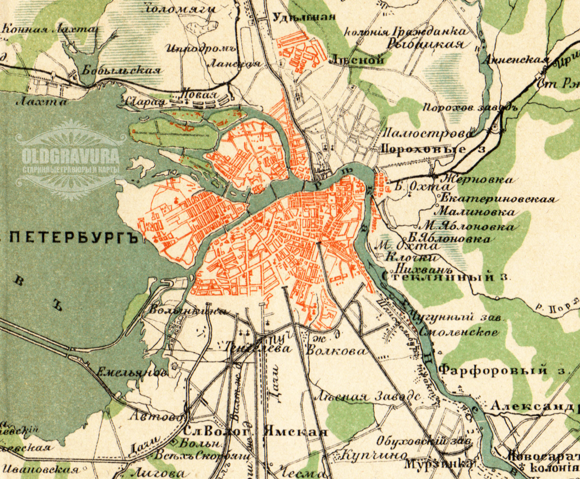 Санкт петербург карта истории. Карта Петербурга 1900. Карта СПБ 1900 года. План Санкт-Петербурга 1900 года. Карта Санкт-Петербурга 1917.