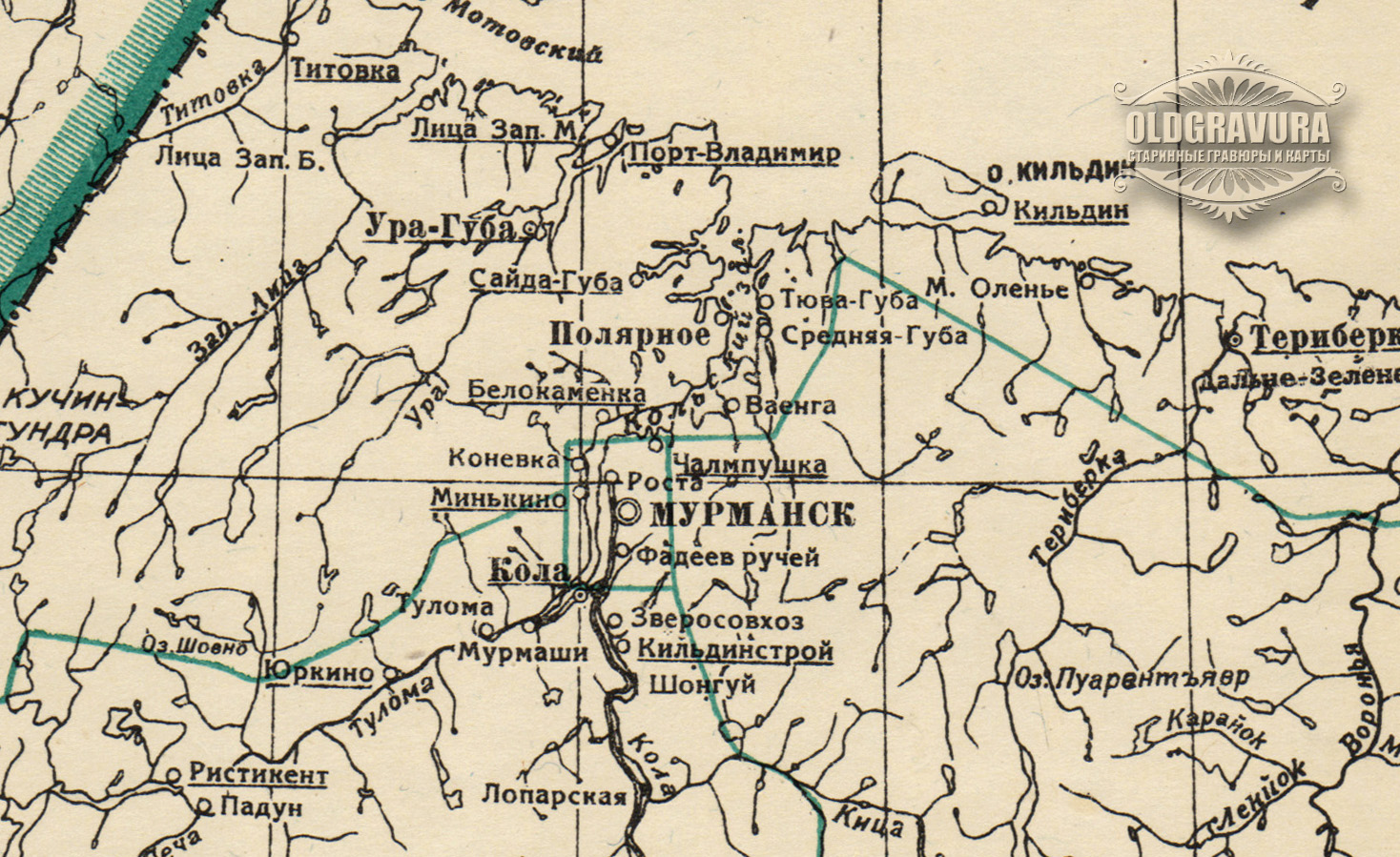 Карта юркино мурманская область