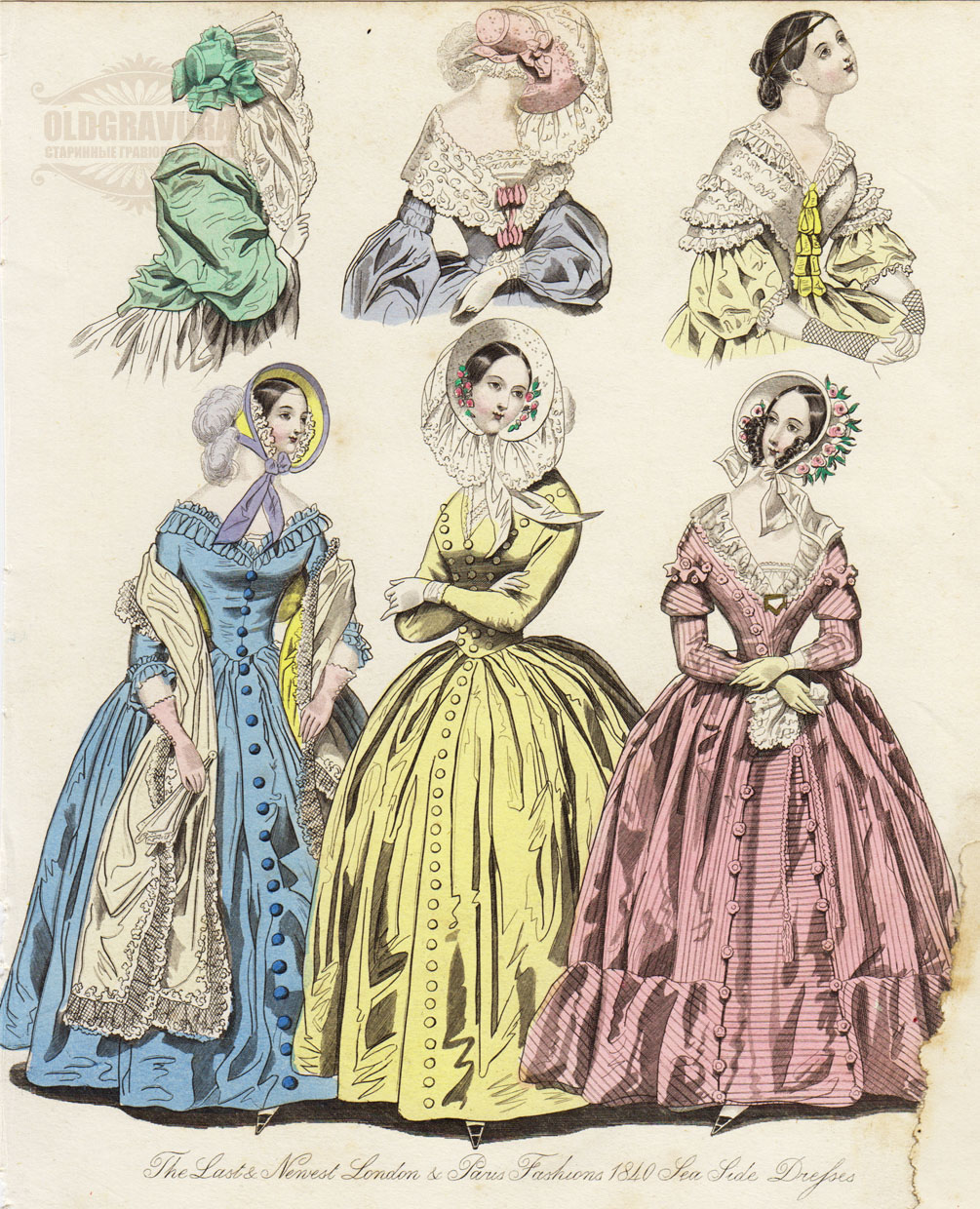 Женская мода 1815 года картинки