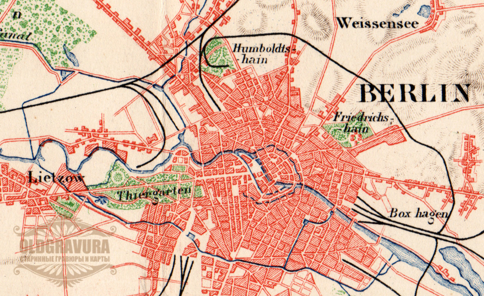 План города берлина