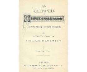 1880-е гг. Титульный лист энциклопедии Маккензи