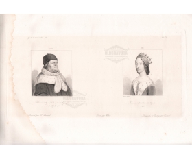 1840-е гг. Рене Добрый и Джованна II Неаполитанская