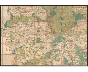 1870-1890 гг. Карта западной части Симбирской Губернии