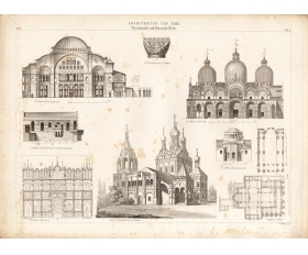 1857-58 гг. Гравюра серии Архитектура Франца Куглера