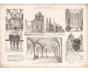 1857-58 гг. Готические строения Северной Германии и Скандинавии