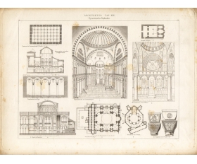 1857-58 гг. Гравюра, шедевры византийской архитектуры
