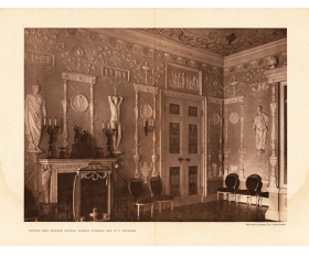1912 год. Большой царскосельский дворец, столовая