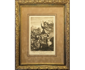 1759 год. Моисей передаёт десять заповедей Бога