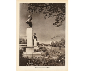 1957 год. Аллея Героев в Парке Победы, Ленинград
