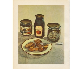 1953 год. Маринованные белые грибы, Союзпищепромреклама