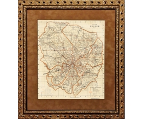1920-е гг. Старинный план Москвы