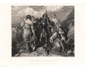 Гравюра, Христианин в долине унижения, 1870-е гг.