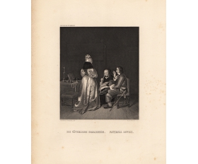 1873 год. Родительское наставление, гравюра