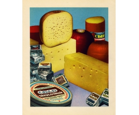 1953 год. Сыр, Союзпищепромреклама