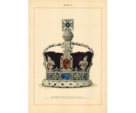 Литография 1904 года, Корона Британской Империи