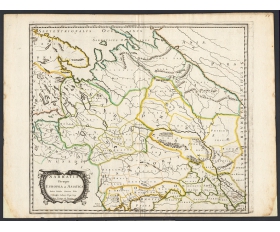 1654 год. Кабинетная карта Сарматии и Гипербореи, Россия