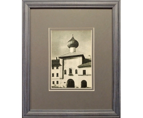 1970 год. Надвратная церковь Соловецкого монастыря