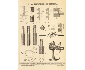 1892 год. Винт и винторезные инструменты