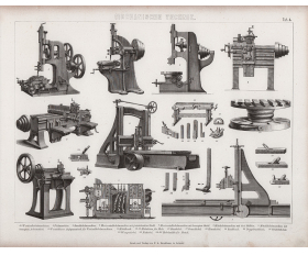 1870-е гг. Строгальное оборудование и рубанки, станки