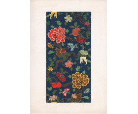 1959 год. Узор китайской парчи Юньцзинь из Нанкина, лист 1