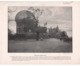 1896 год. Обсерватория в Гринвиче, Лондон, фототипия
