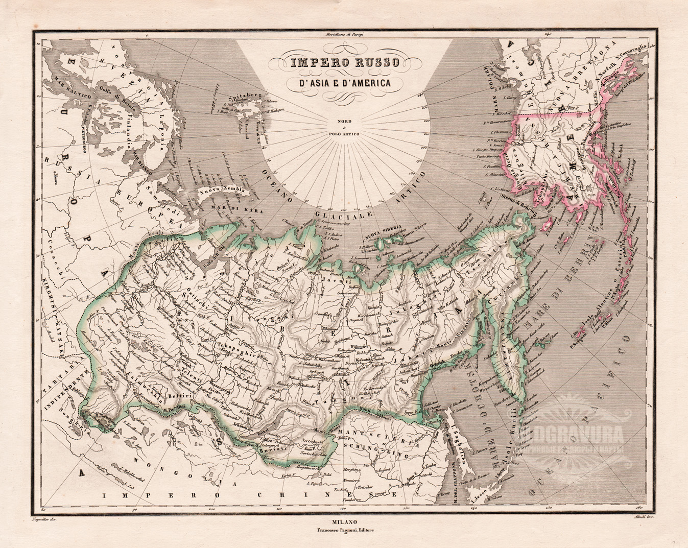 1690 года карта