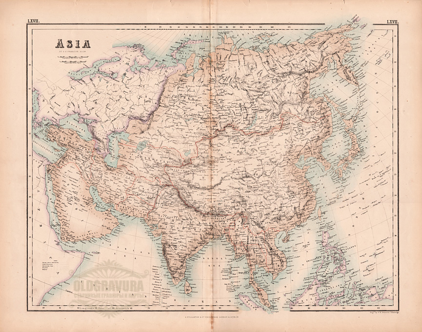 Старая карта беларуси 1860 ых