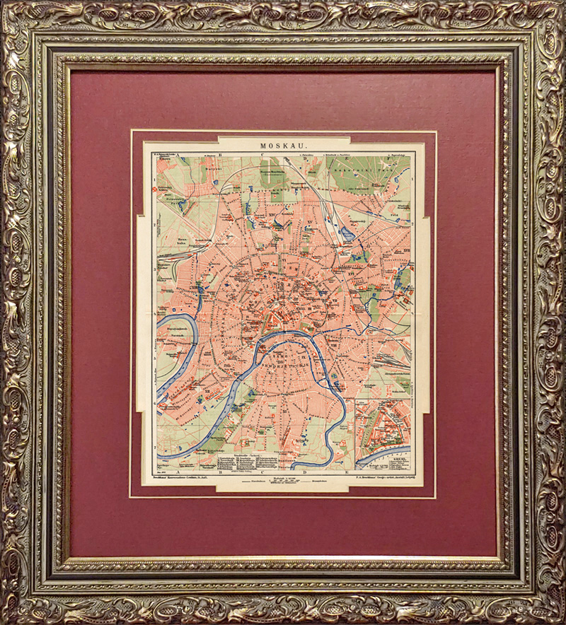 Старые Карты Москвы Купить
